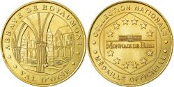 World Coins - France, Token, Touristic token, Asnières sur Oise - Abbaye de Royaumont, 1999