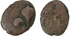 World Coins - French India, Louis XV, Doudou, n.d. (1715-1774), Pondicherry, Bronze,