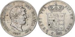 World Coins - ITALIAN STATES, NAPLES, Ferdinando II, 120 Grana, 1857, Naples, Silver