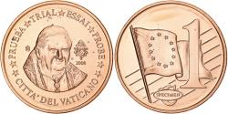 World Coins - Vatican, Medal, 1 C, Essai-Trial Benoit XVI, 2008, Copper,
