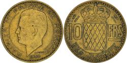 World Coins - Coin, Monaco, Rainier III, 10 Francs, 1950, , Aluminum-Bronze, KM:130