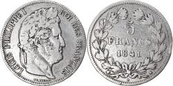 World Coins - Coin, France, Louis-Philippe, 5 Francs, 1841, Bordeaux, , Silver