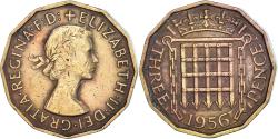 World Coins - Coin, Great Britain, 3 Pence, 1956