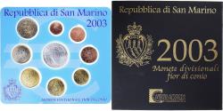World Coins - San Marino, Set, 2003, Rome, BU,