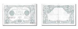 World Coins - Banknote, France, 5 Francs, 5 F 1912-1917 ''Bleu'', 1915, 1915-11-30