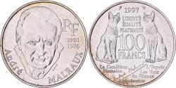 World Coins - France, 100 Francs, André Malraux, 1997, Paris, Silver, , KM:1188