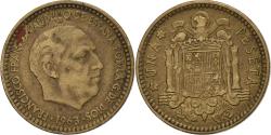 World Coins - Spain, Francisco Franco, caudillo, Peseta, 1966, Aluminum-Bronze,