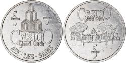 World Coins - France, Token, Casino Aix-les-Bains, 5 Francs, , Copper-nickel