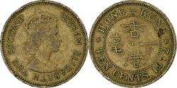 World Coins - Hong Kong, 10 Cents, 1972