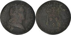 World Coins - Coin, France, Louis XV, Sol au buste enfantin, Sol, 1719, Reims,
