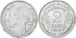 World Coins - France, 2 Francs, Morlon, 1947, Paris, Aluminum, , Gadoury:538b
