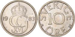 World Coins - Coin, Sweden, 10 Öre, 1983