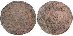 World Coins - Coin, German States, LORRAINE, Leopold Joseph, Liard, 1728, Nancy,