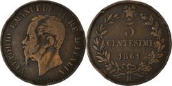 World Coins - Coin, Italy, 5 Centesimi, 1861