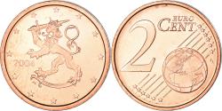 World Coins - Coin, Finland, 2 Euro Cent, 2004, Vantaa, , Copper Plated Steel, KM:99
