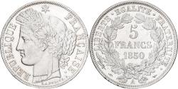World Coins - France, 5 Francs, Cérès, 1850, Paris, Silver, , Gadoury:719
