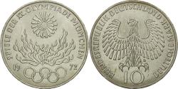 World Coins - Coin, GERMANY - FEDERAL REPUBLIC, 10 Mark, 1972, Munich, , Silver, KM:135