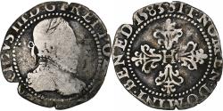 World Coins - France, Henri III, 1/4 Franc, 1583, Poitiers, Silver, , KM:479