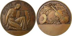 World Coins - France, Medal, Sainte Cécile, Bronze, Crouzat,