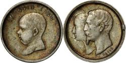 World Coins - France, Medal, Naissance de Napoléon IV, Quinaire, 1856, Caqué, , Silver
