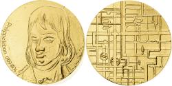 World Coins - France, Medal, Philippe Lebon, 2003, Gilt Bronze, Schaefer,
