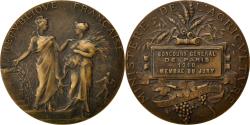 World Coins - France, Medal, French Third Republic, Business & industry, 1910, Dubois.A