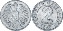 World Coins - Austria, 2 Groschen, 1966