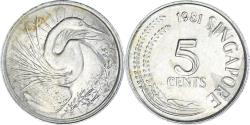 World Coins - Coin, Singapore, 5 Cents, 1981