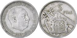 World Coins - Spain, Caudillo and regent, 5 Pesetas, 1960, Copper-nickel, , KM:786