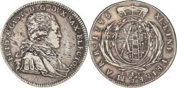 World Coins - Coin, German States, SAXONY-ALBERTINE, Friedrich August III, 1/3 Thaler, 1/2