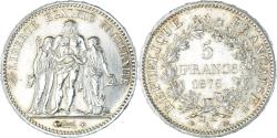 World Coins - Coin, France, Hercule, 5 Francs, 1876, Paris, , Silver, KM:820.1