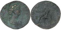 Ancient Coins - Faustina I, Sestertius, 141, Rome, Bronze, , RIC:1103b