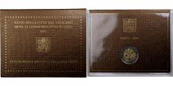 World Coins - Vatican, Benedict XVI, 2 Euro, BU, 2011, Rome, Bi-Metallic,