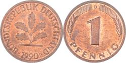 World Coins - Coin, Germany, Pfennig, 1990