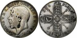 World Coins - Great Britain, George V, Florin, Two Shillings, 1922, Silver, , KM:817a