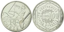 World Coins - France, 10 Euro, Corse, 2010, , Silver, KM:1658