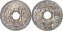 World Coins - France, 5 Centimes, Lindauer, 1933, Copper-nickel, , Gadoury:170, KM:875