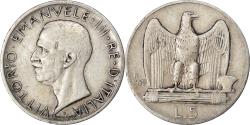 World Coins - Coin, Italy, Vittorio Emanuele III, 5 Lire, 1929, Rome, , Silver