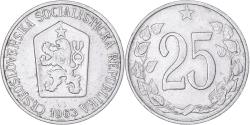 World Coins - Coin, Czechoslovakia, 25 Haleru, 1963