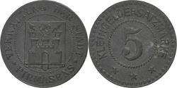 World Coins - Germany, Stadt Pirmasens, 5 Pfennig, 1917, , Zinc