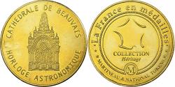 World Coins - France, Token, Cathédrale de Beauvais, Horloge Astronomique, Copper-nickel
