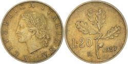 World Coins - Coin, Italy, 20 Lire, 1957