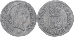 World Coins - Coin, France, Louis XV, Liard à la vieille tête, Liard, 1774, Metz,