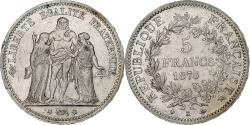 World Coins - France, 5 Francs, Hercule, 1875, Bordeaux, Silver, , Gadoury:745