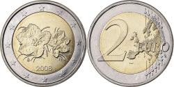 World Coins - Finland, 2 Euro, 2008, Vantaa, Bi-Metallic,