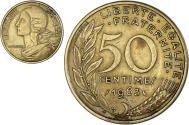 World Coins - Coin, France, Marianne, 50 Centimes, 1963, , Aluminum-Bronze, KM:939.2