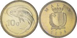 World Coins - Coin, Malta, 10 Cents, 1998, , Copper-nickel, KM:96