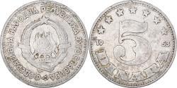World Coins - Coin, Yugoslavia, 5 Dinara, 1953, , Aluminum, KM:32