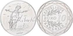 World Coins - France, 10 Euro, 2014, Monnaie de Paris, Sempé Liberté Printemps,