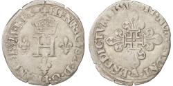 World Coins - Coin, France, Demi Gros de Nesle, 1551, Paris, , Silver, Sombart:4458